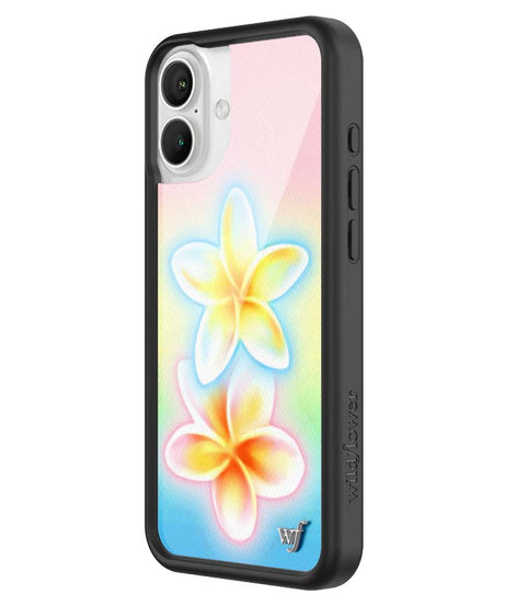 Pastel Plumeria iPhone Case