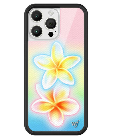 Pastel Plumeria iPhone Case