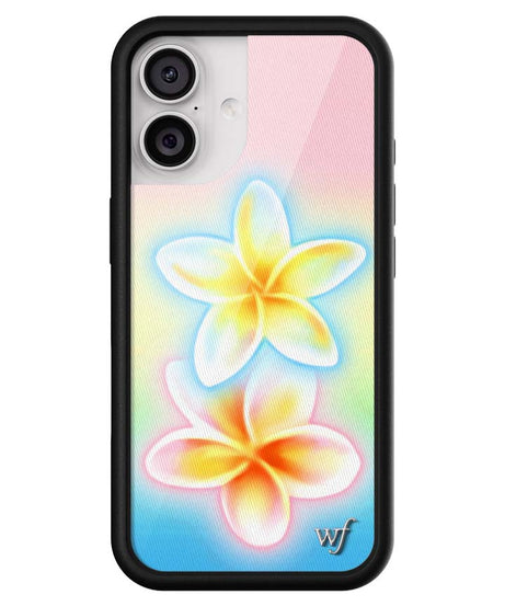 Pastel Plumeria iPhone Case