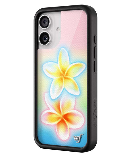 Pastel Plumeria iPhone Case
