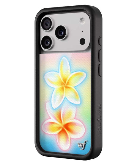 Pastel Plumeria iPhone Case