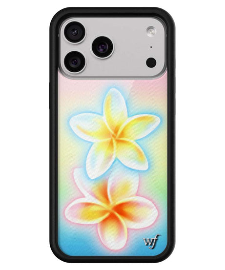 Pastel Plumeria iPhone Case