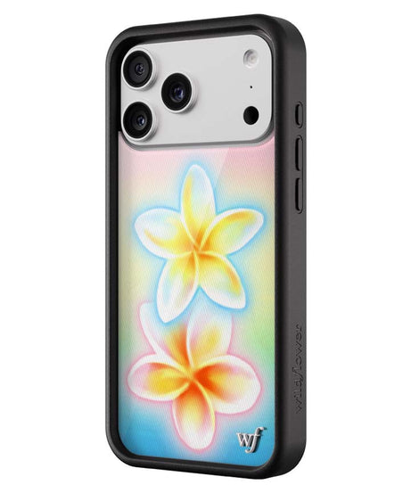 Pastel Plumeria iPhone Case