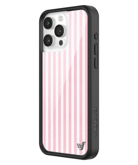 Pink Stripes iPhone Case