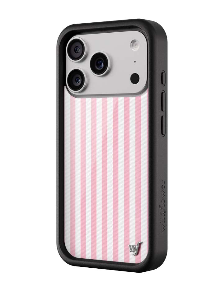 Pink Stripes iPhone Case