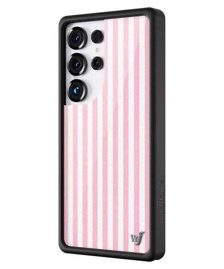 Pink Stripes Samsung Galaxy Case