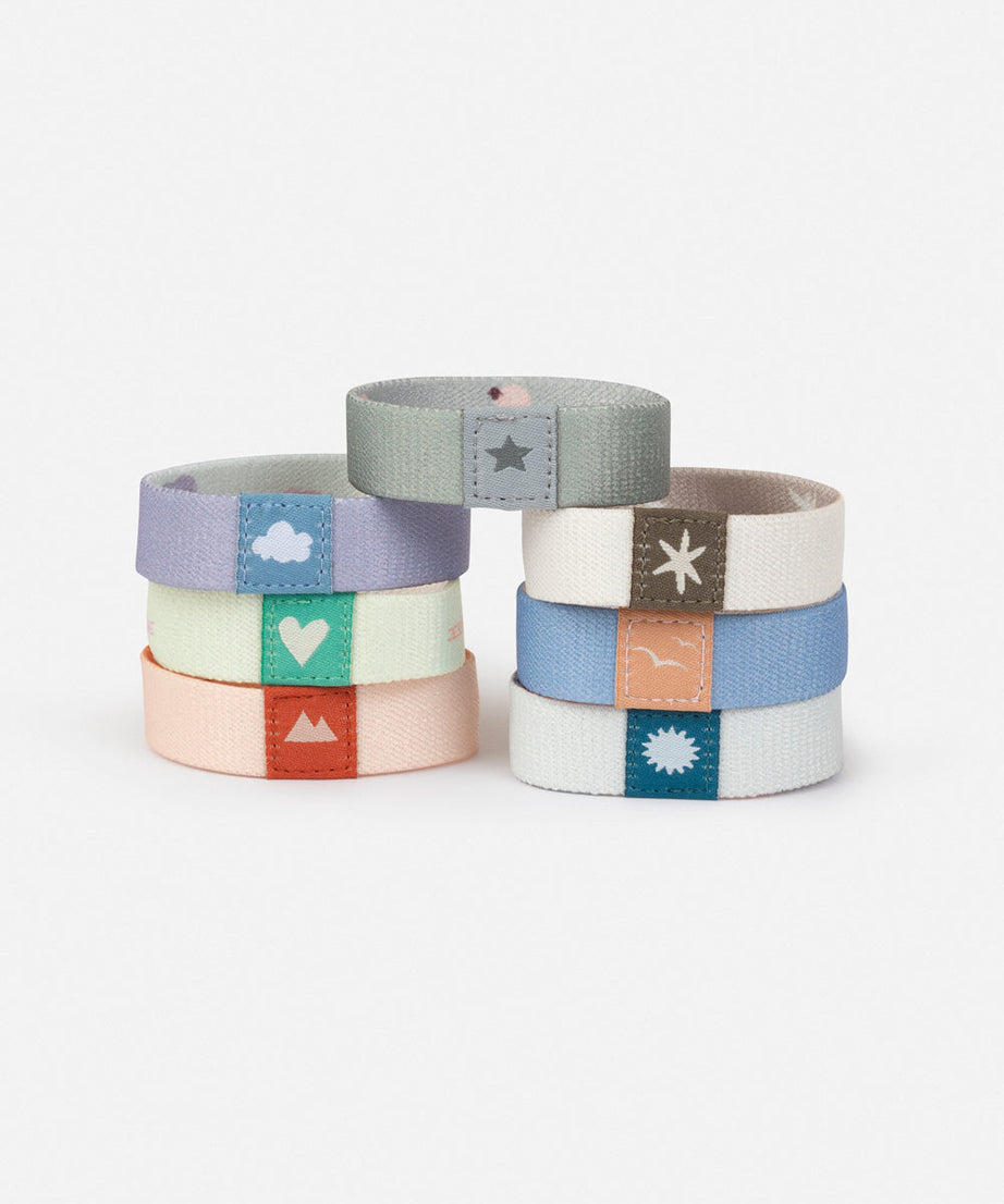 Pastel Kids Reversible Wristband Pack