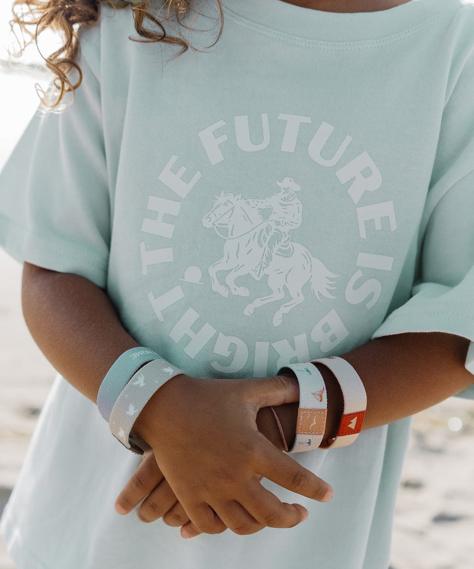 Pastel Kids Reversible Wristband Pack