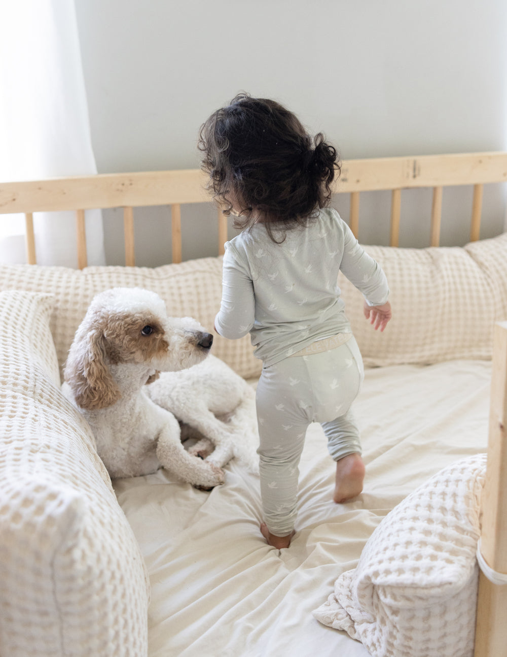 Peace Bamboo Kinder-Pyjama-Set