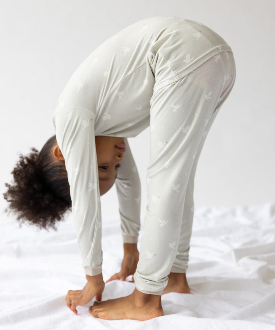 Peace Bamboo Kinder-Pyjama-Set