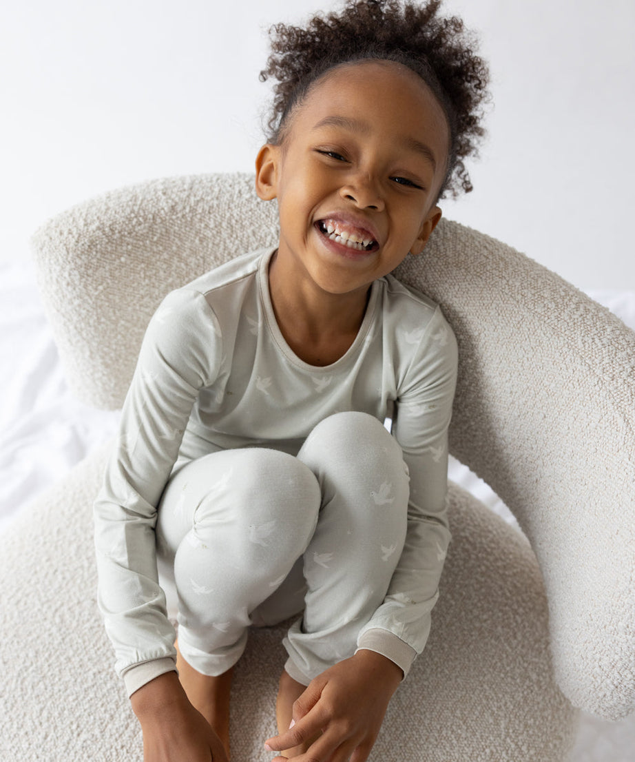 Peace Bamboo Kinder-Pyjama-Set