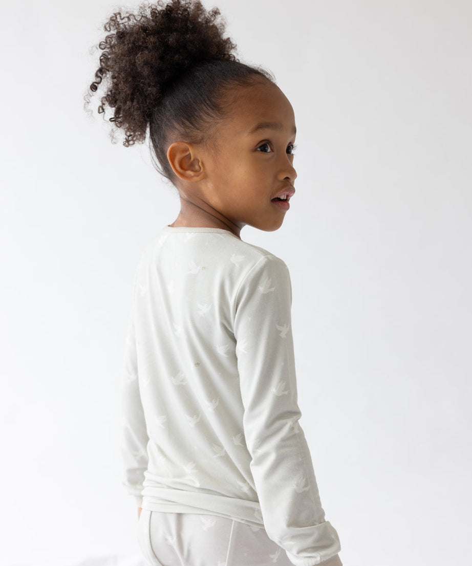 Peace Bamboo Kinder-Pyjama-Set