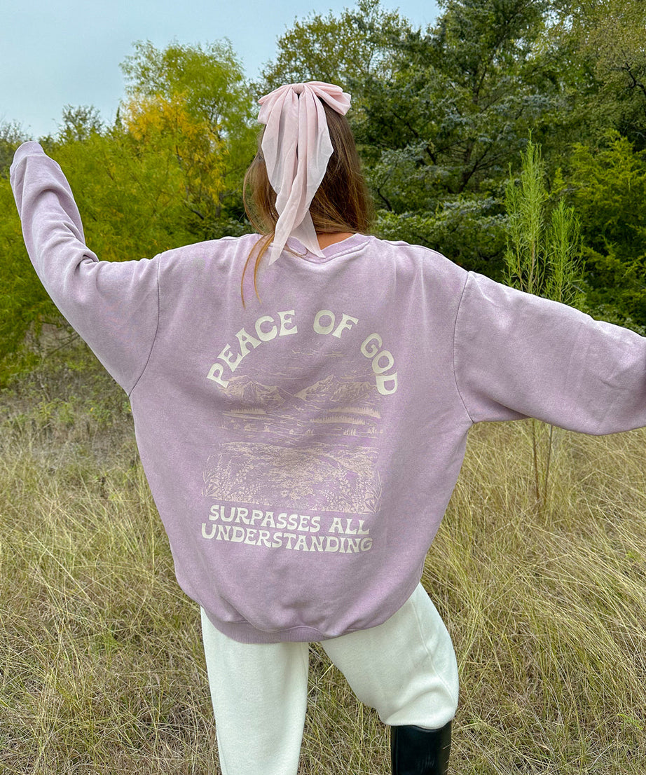 Peace of God Unisex Crewneck