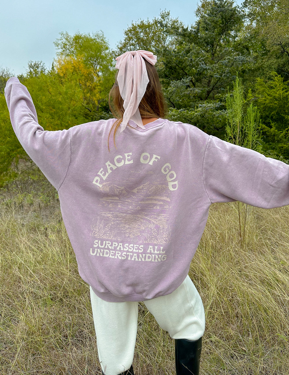 Peace of God Unisex Crewneck