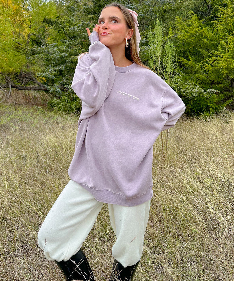 Peace of God Unisex Crewneck