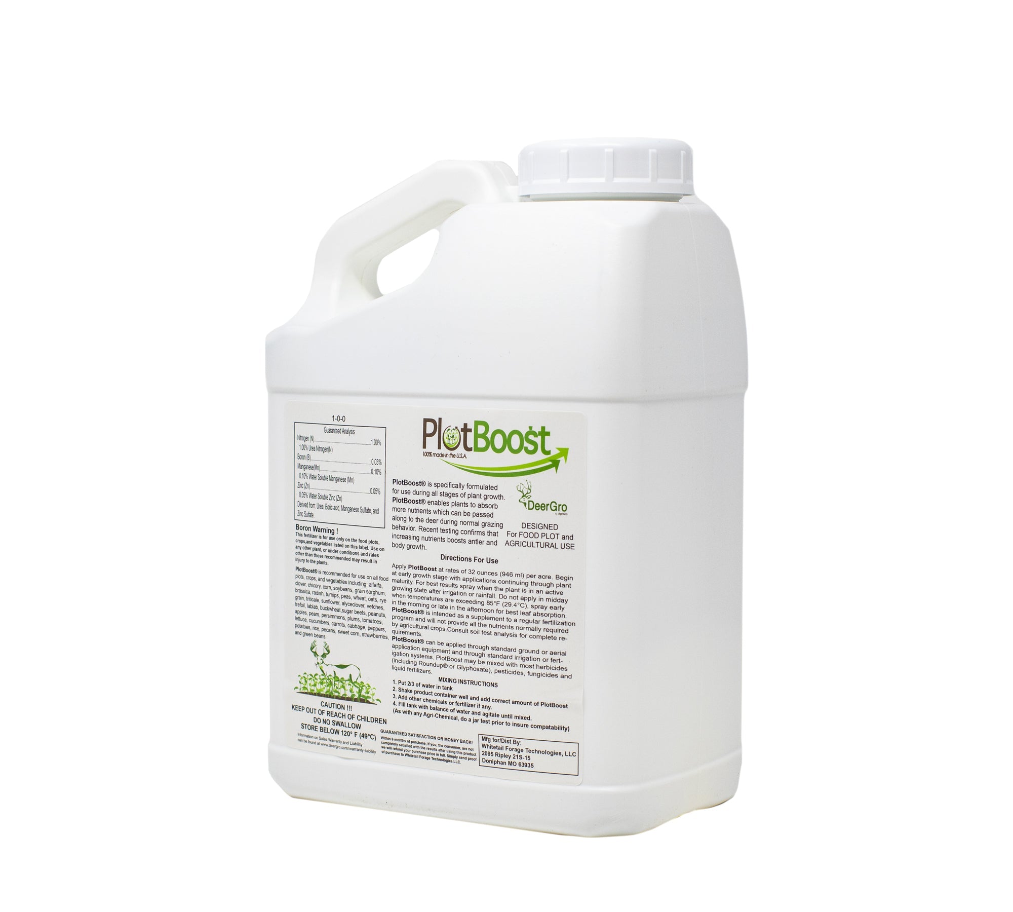PlotBoost™ 2.5gal (10 acre)