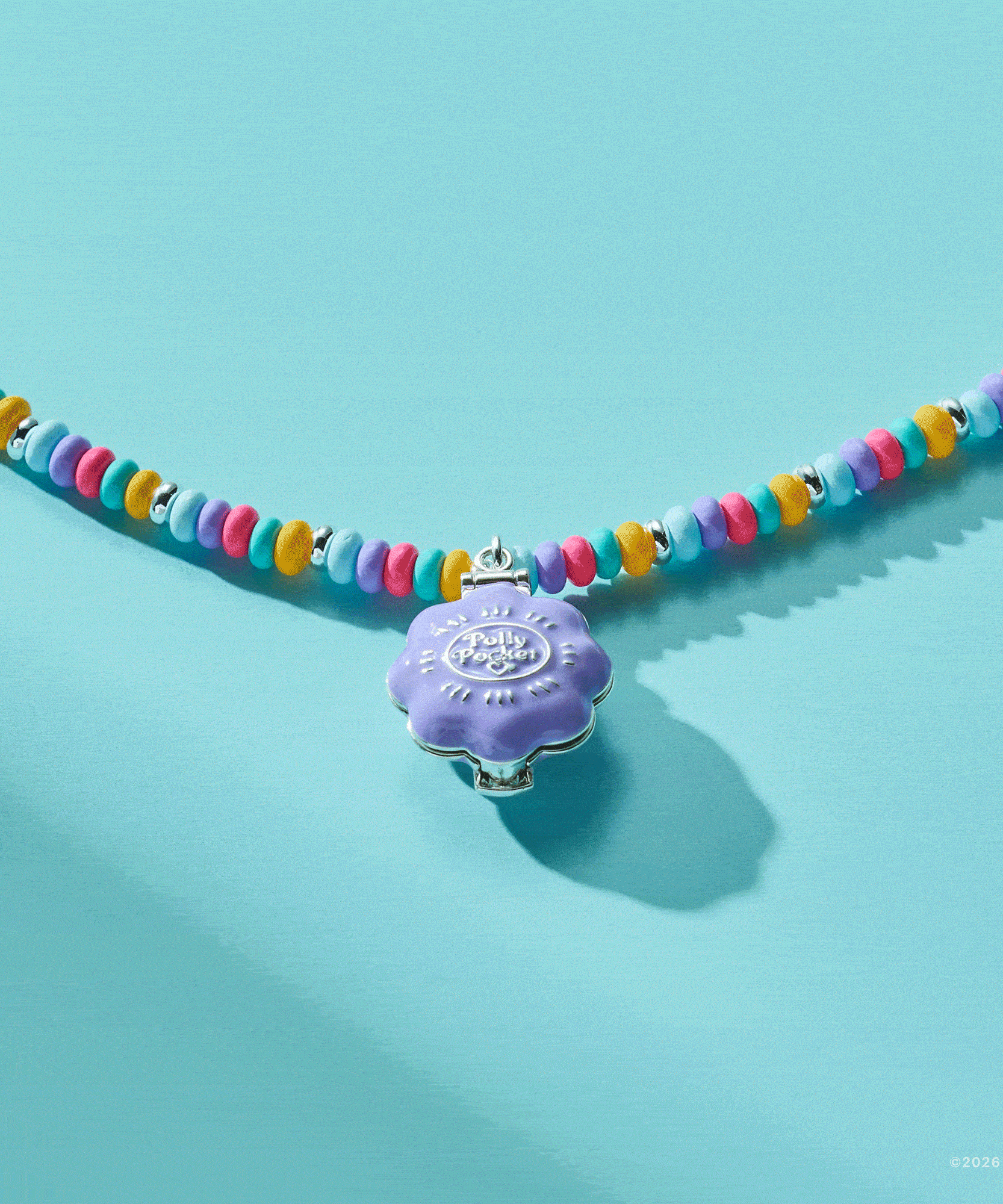 Polly Pocket™ Limited Edition Pool Party Beaded Locket Necklace