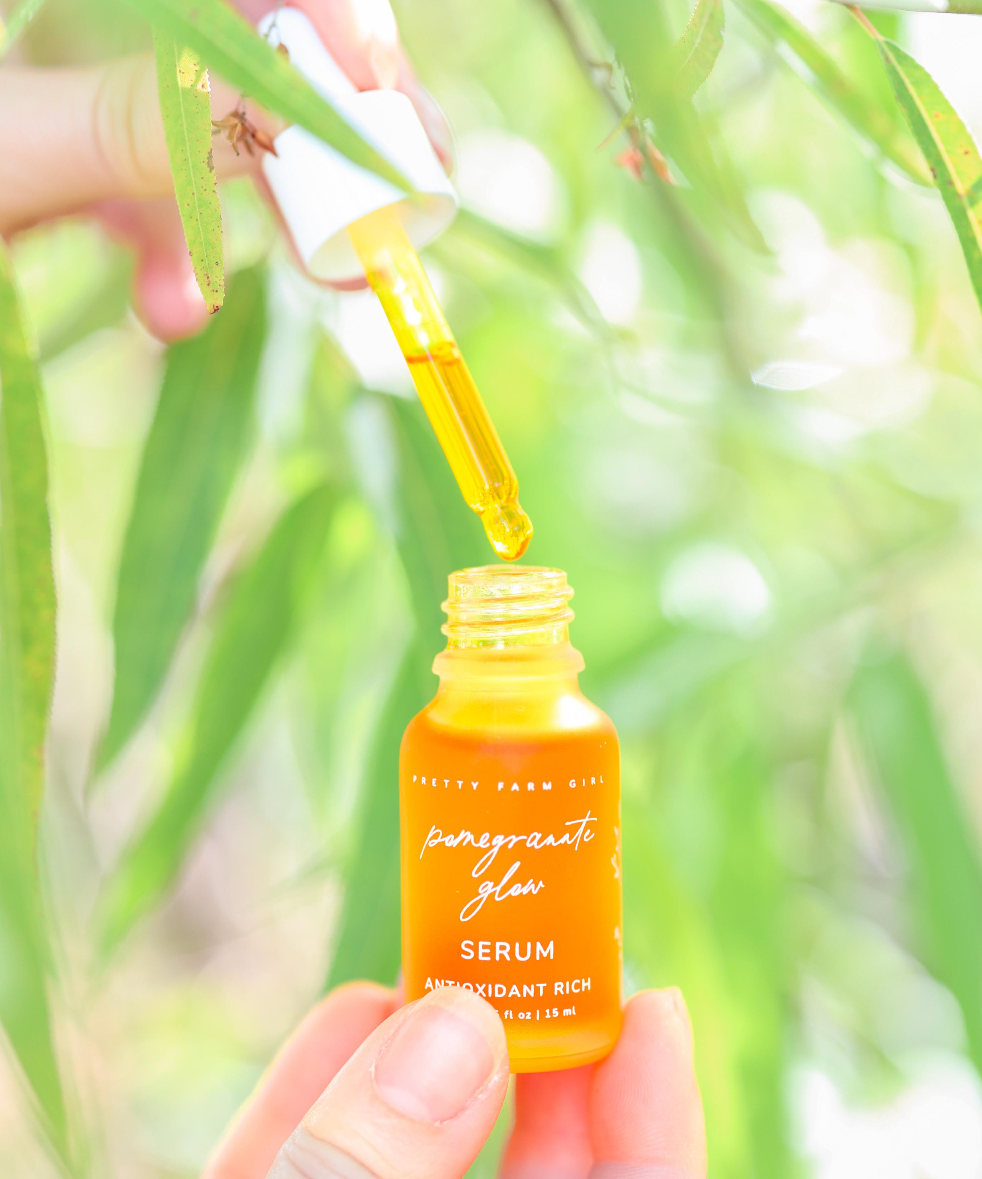 Pomegranate Glow Natural Skin Protecting Serum
