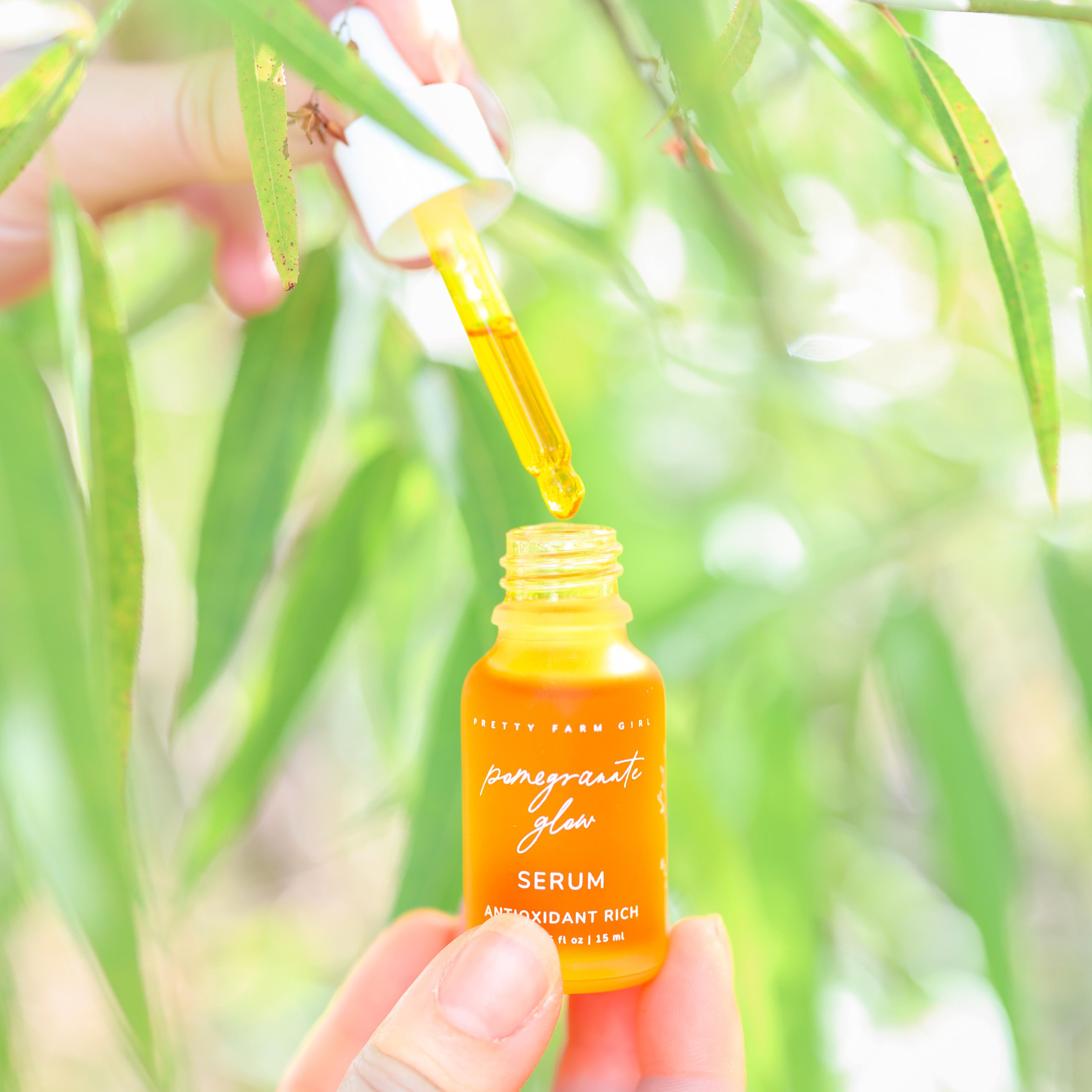 Pomegranate Glow Natural Skin Protecting Serum