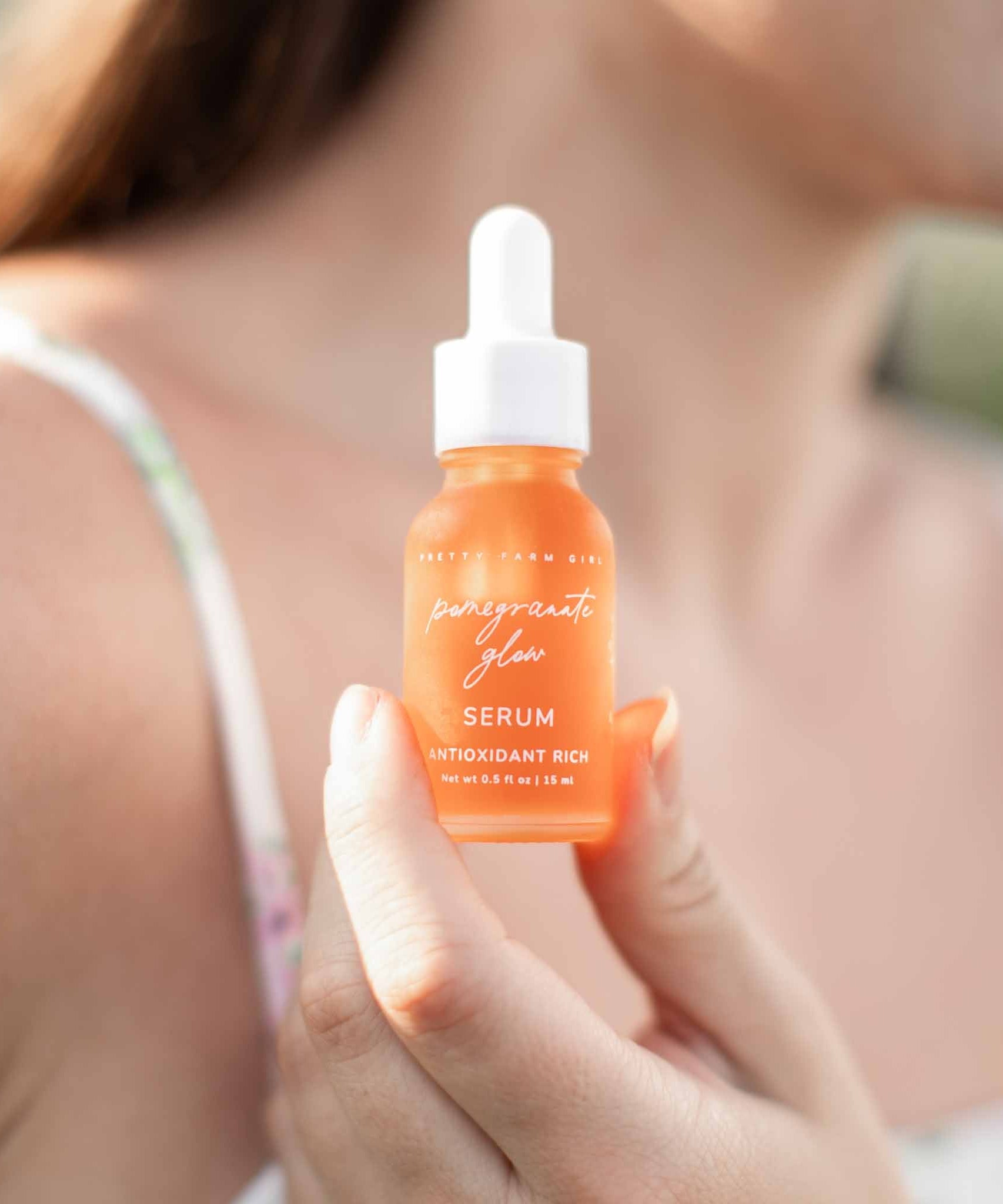 Pomegranate Glow Natural Skin Protecting Serum