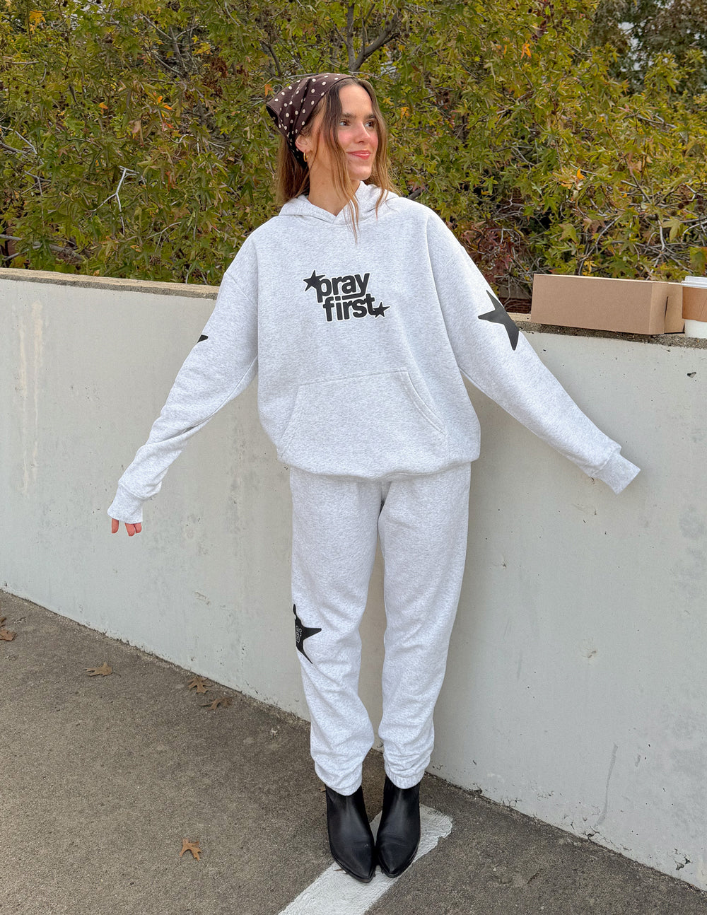 Pray First Unisex Hoodie