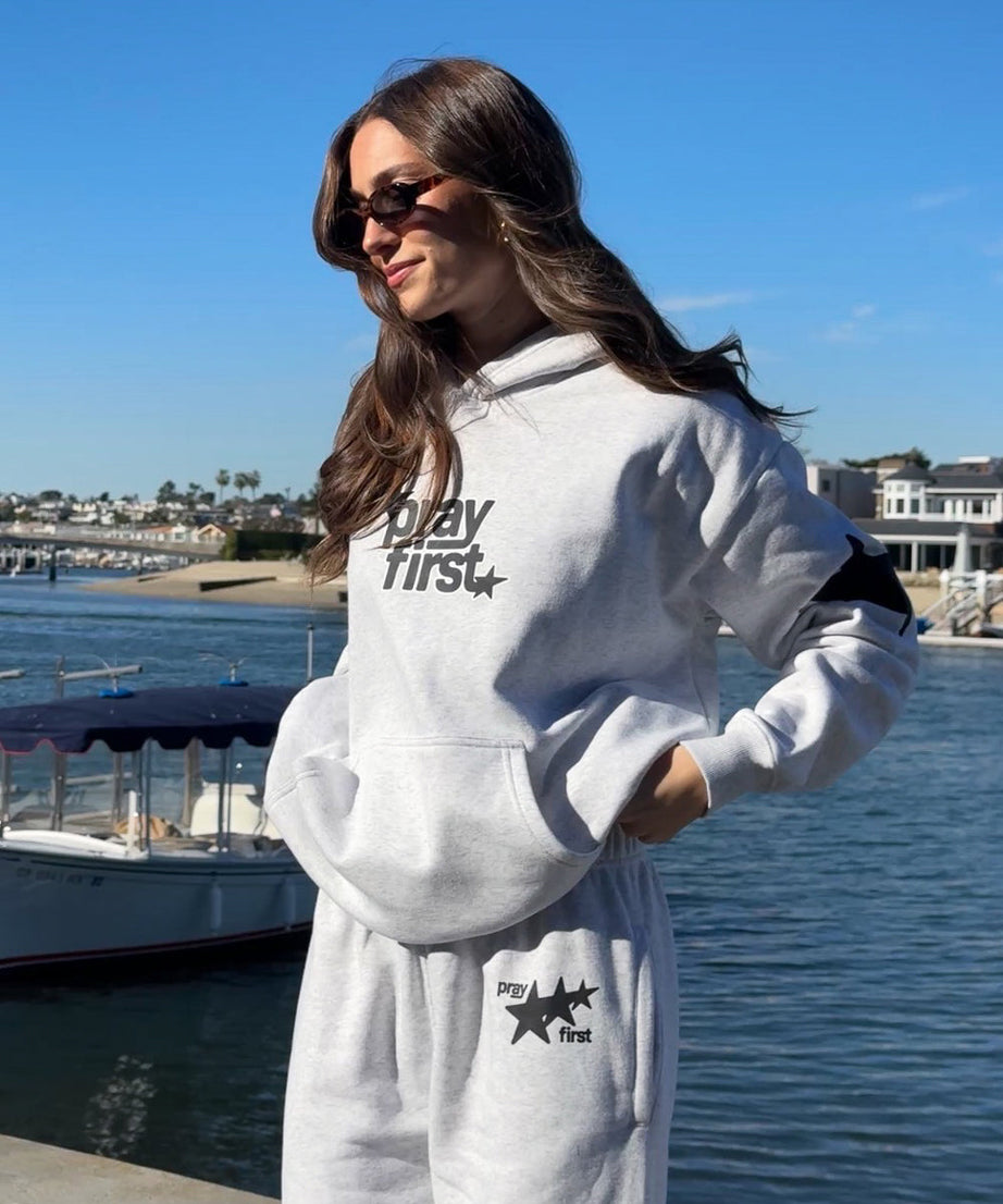 Pray First Unisex Hoodie