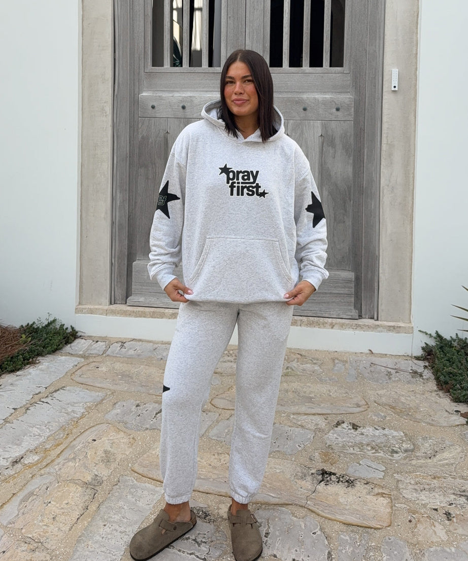 Pray First Unisex Hoodie