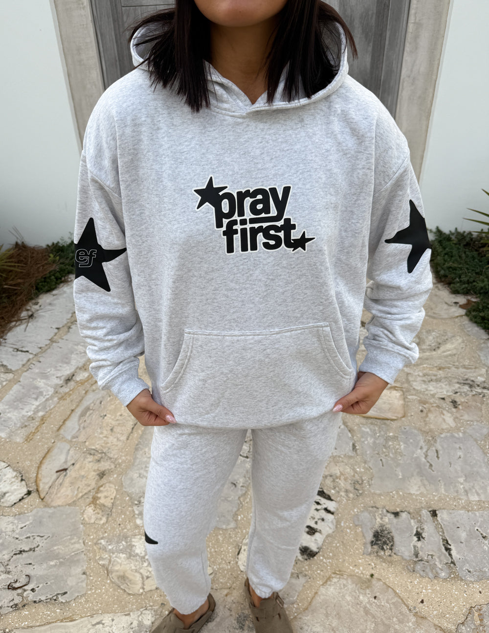 Pray First Unisex Hoodie