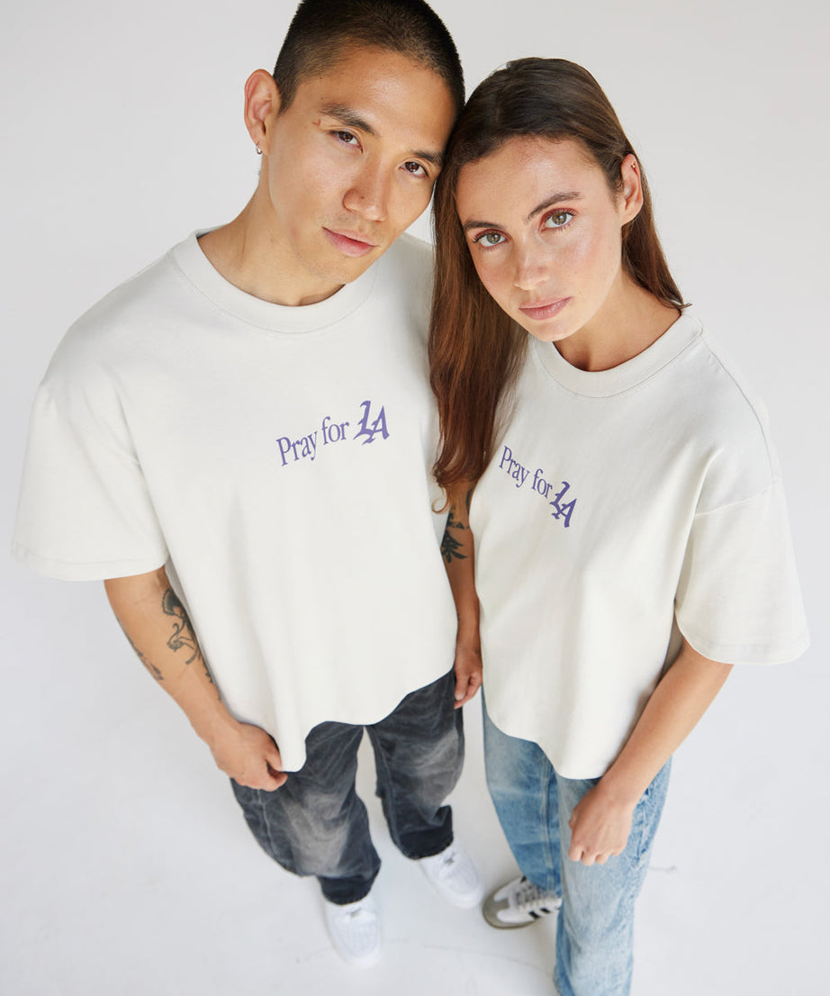 Pray for Los Angeles Heavyweight Tee