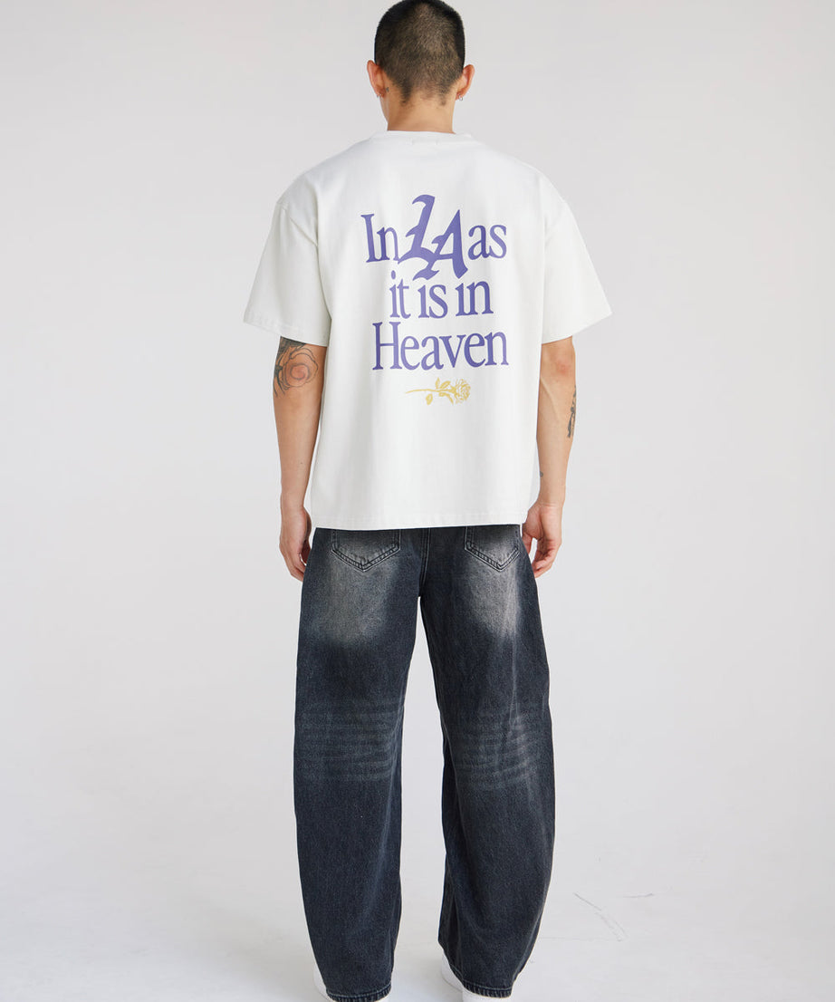 Pray for Los Angeles Heavyweight Tee