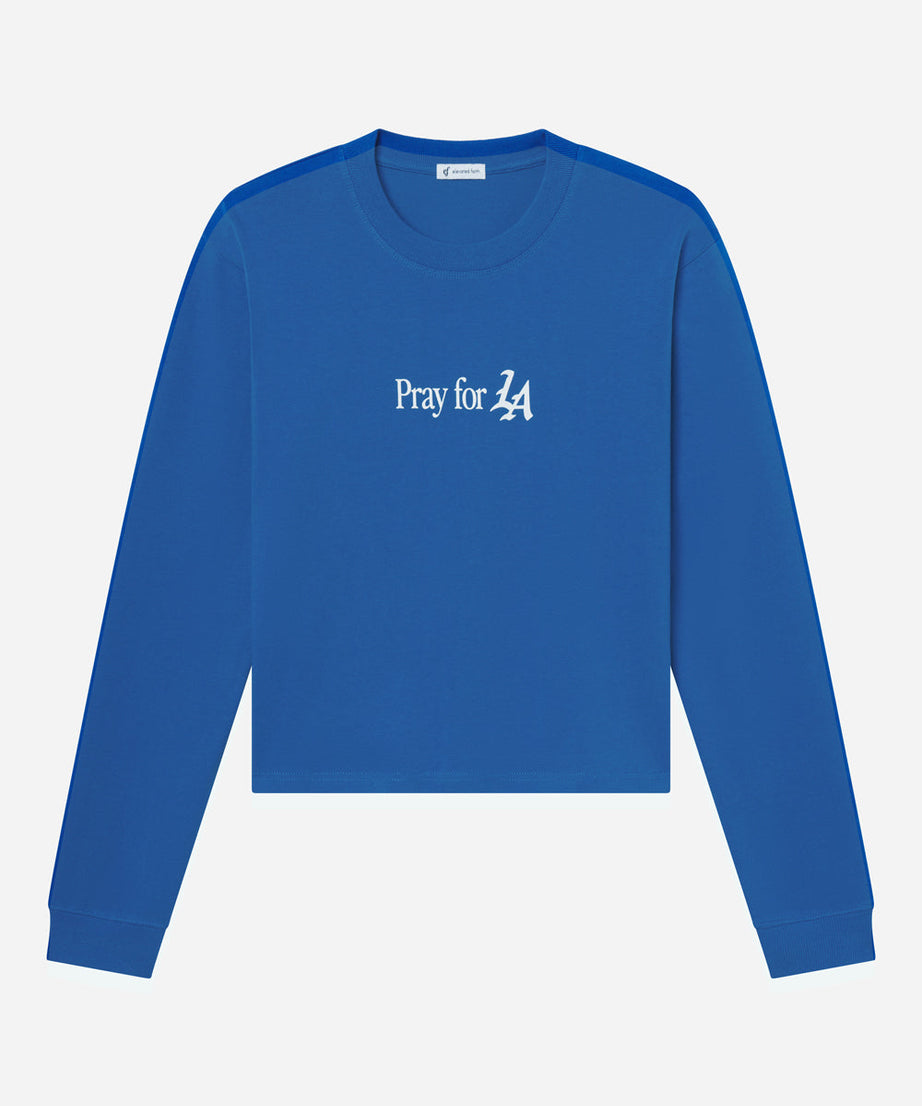 Pray for Los Angeles LS Heavyweight Tee