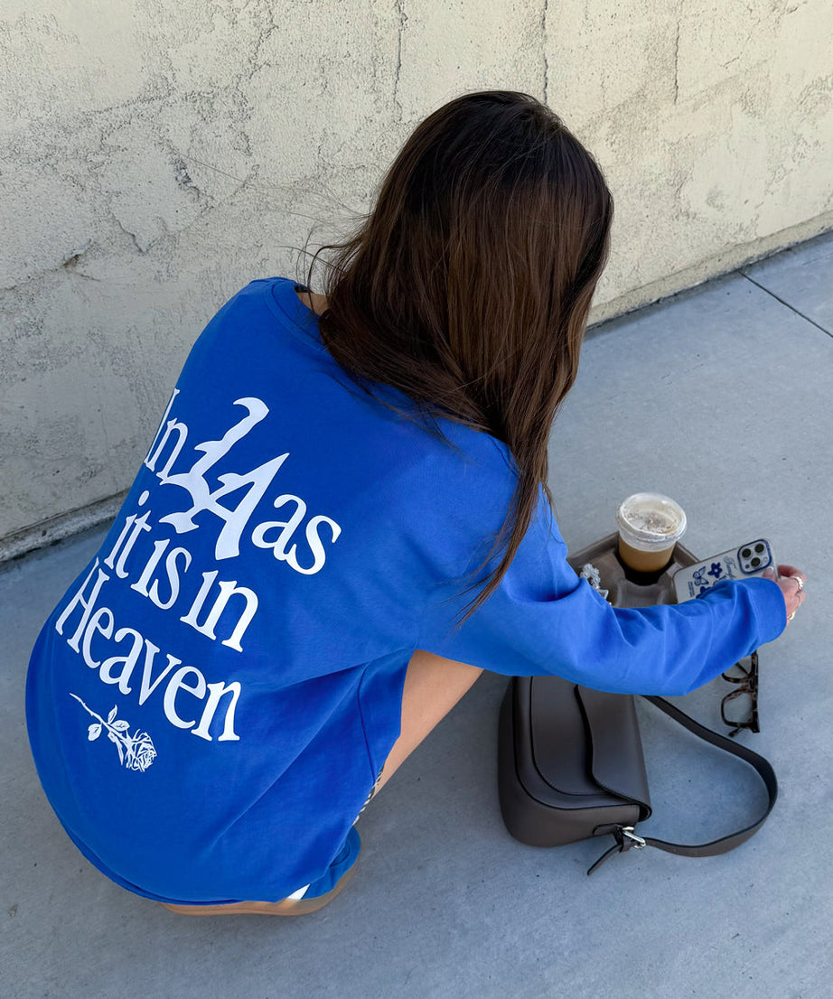 Pray for Los Angeles LS Heavyweight Tee