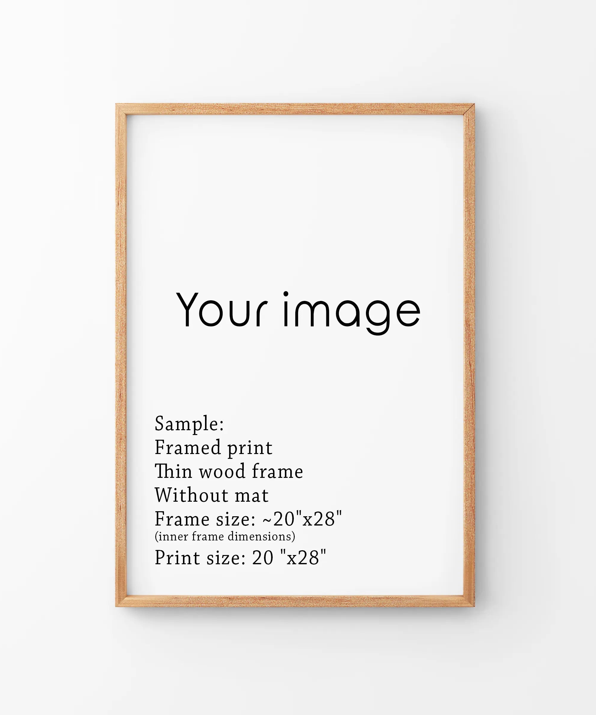 Printing Service. Custom Framed Prints. Printed and Shipped