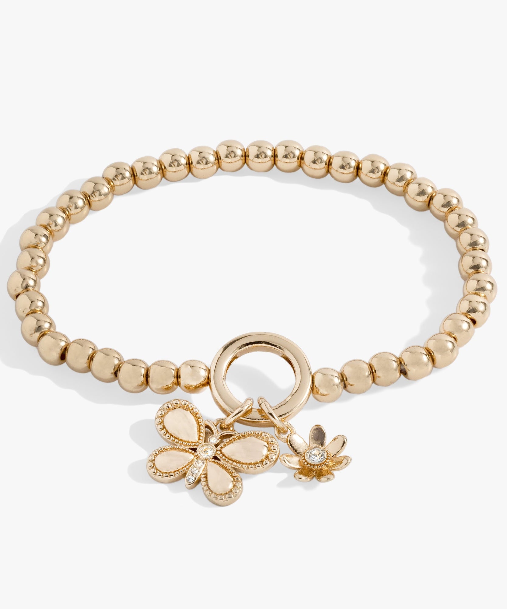 Puffy Butterfly Stretch Bracelet