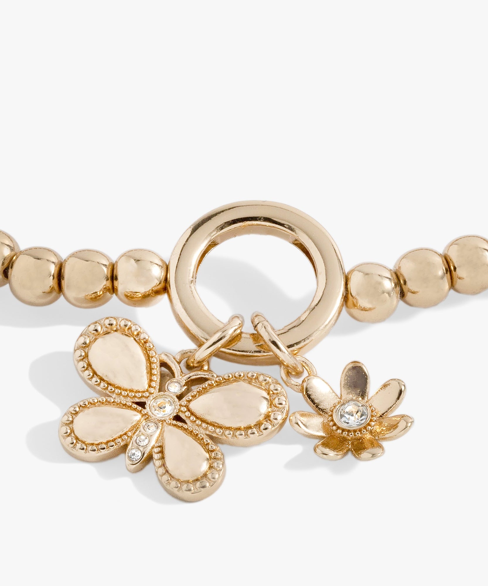 Puffy Butterfly Stretch Bracelet