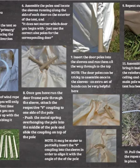 Pyramid Glamping Tent | Made to Order*
