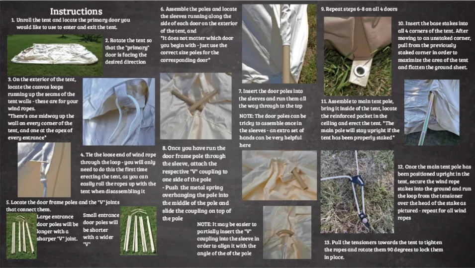 Pyramid Glamping Tent | Made to Order*