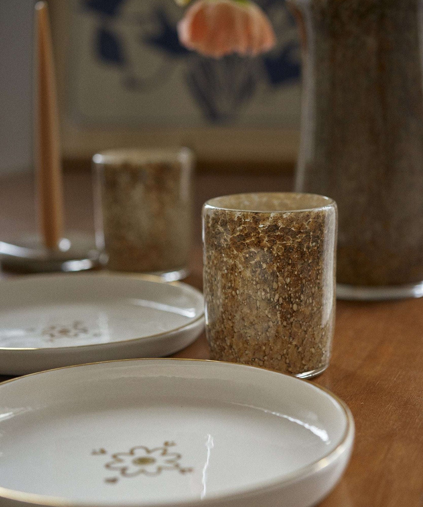 Mundgeblasenes Glas