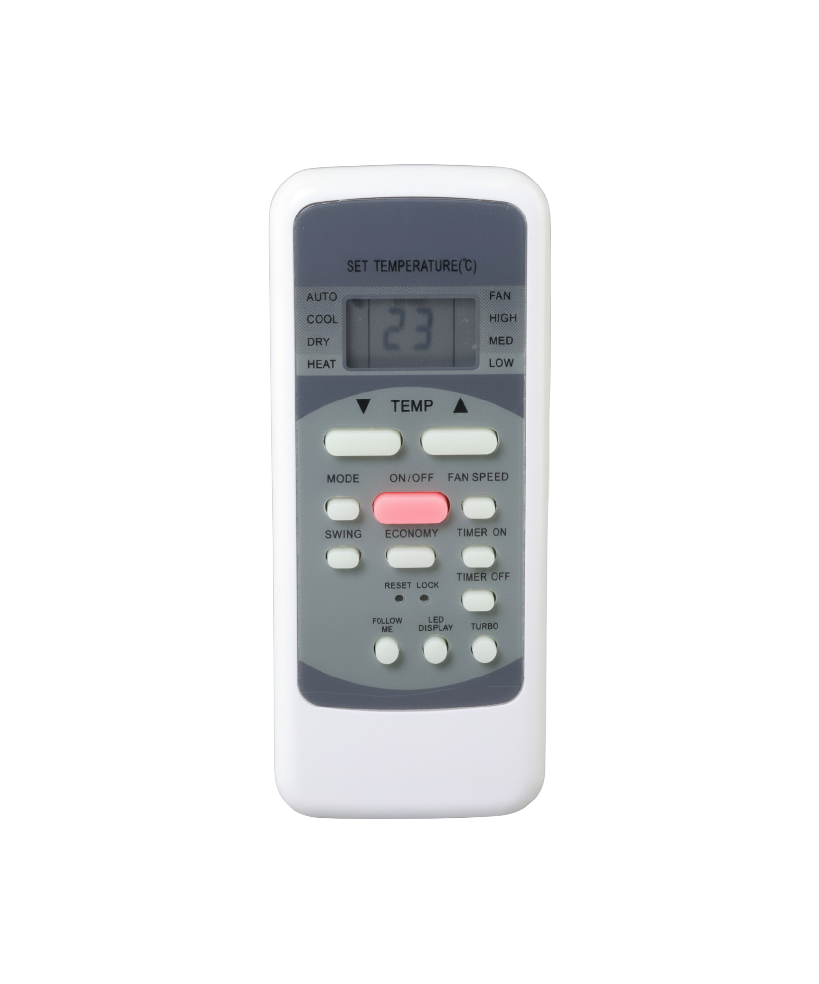 Substitute for Midea RG51F/EU1 Premium Mini Split Air Conditioner Remote Control - 17317000001294 [17317000A02500]