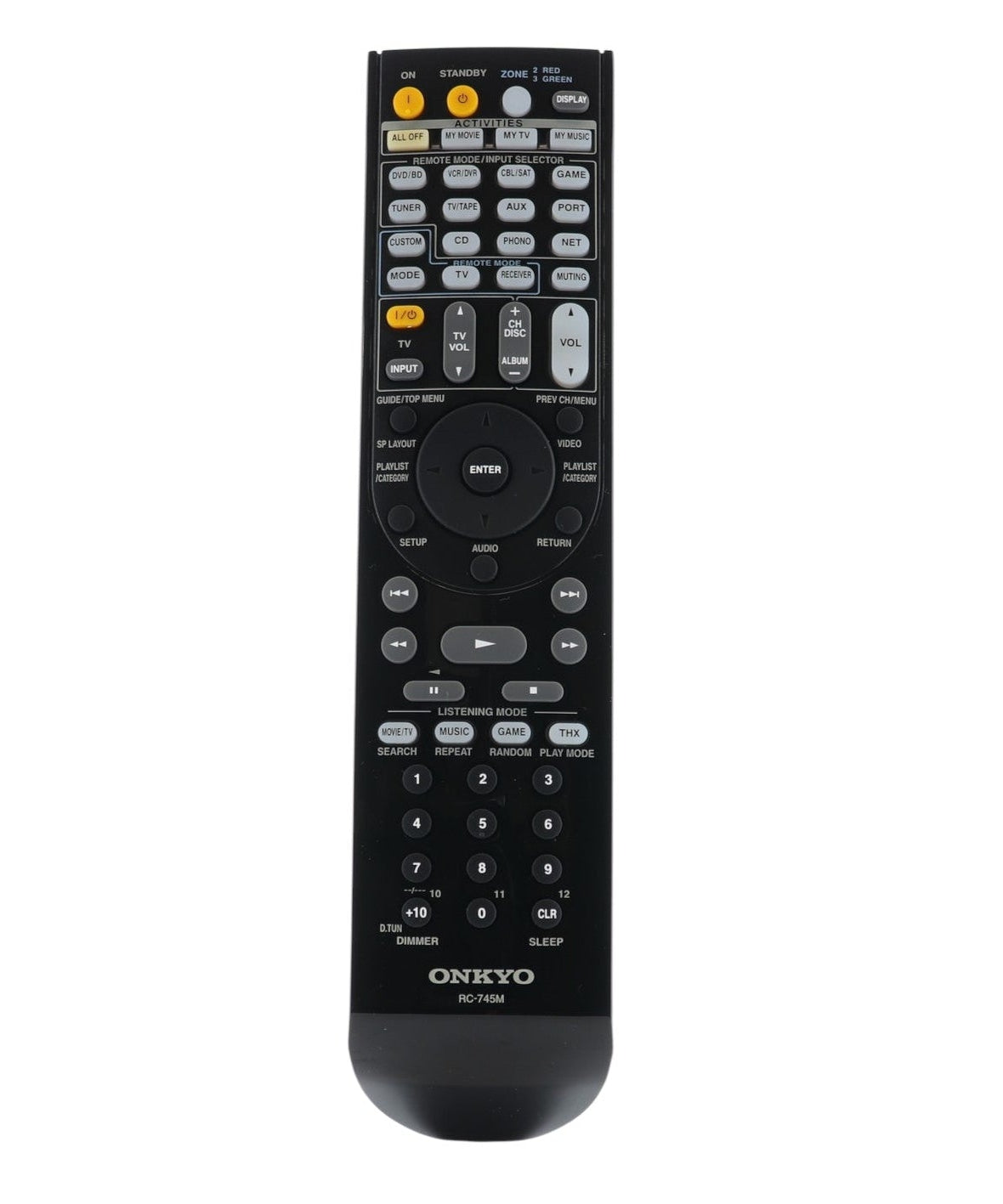 Onkyo RC-745M A/V Receiver Remote Control - 24140745