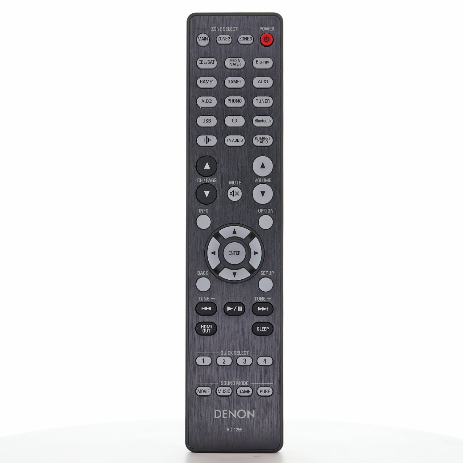 Denon RC-1256 A/V Receiver Remote Control | AVRX6800H - 30701029400AD