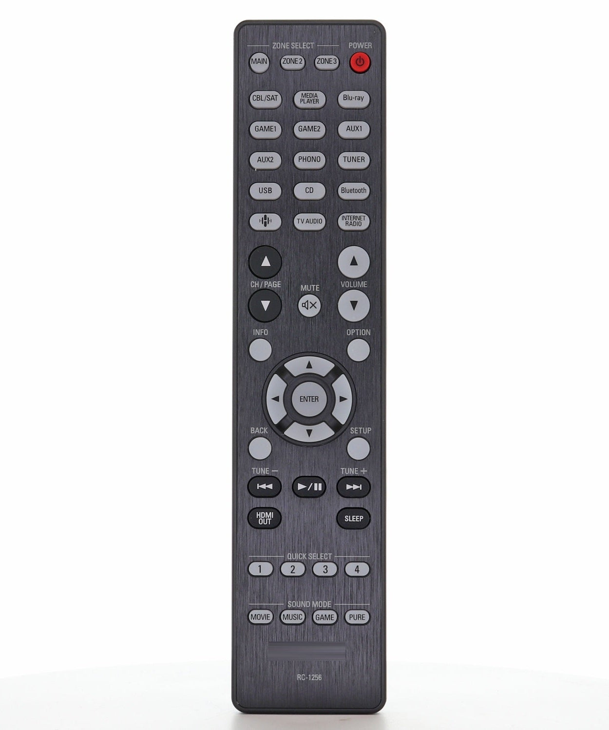 Denon RC-1256 A/V Receiver Remote Control | AVRX6800H - 30701029400AD