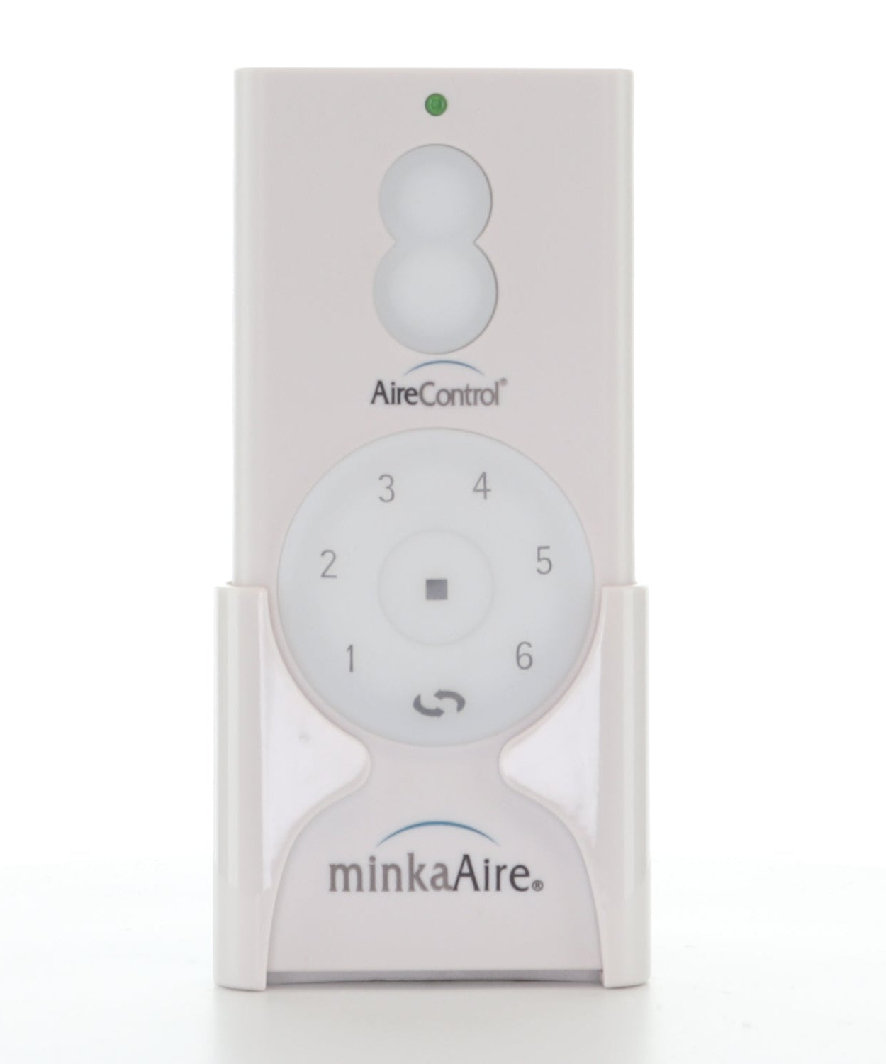 Minka-Aire RC500 / TR110BL DC Ceiling Fan Remote Control | 6-Speed with Reverse Function – Compatible with Aviation, Napoli II, Pancake, Tear, Alva Models - RC500