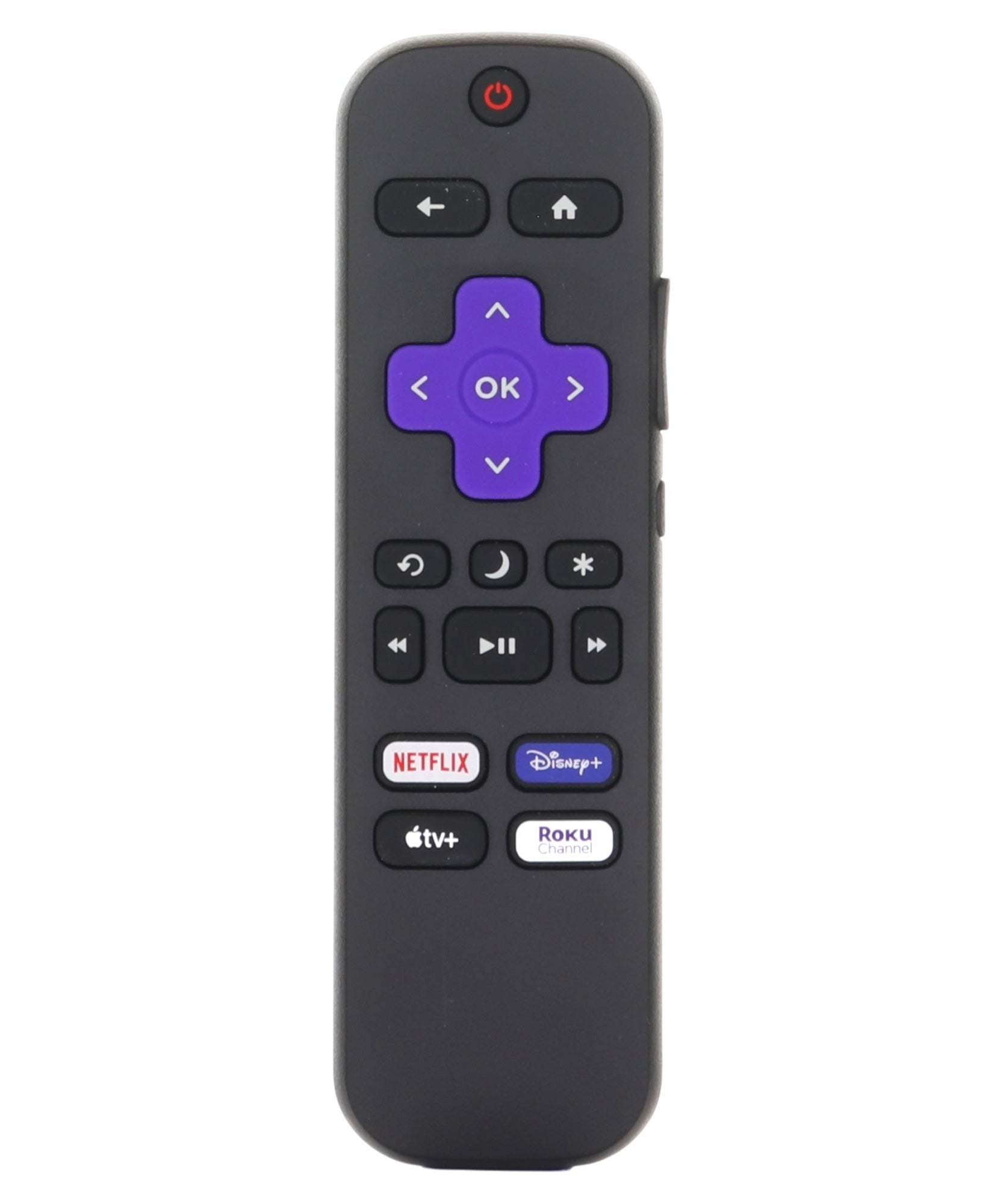 Roku RC-CHIR for Roku TVs Remote Control | IR | Netflix | Disney + | Apple TV + | Roku Channel - 3026000112