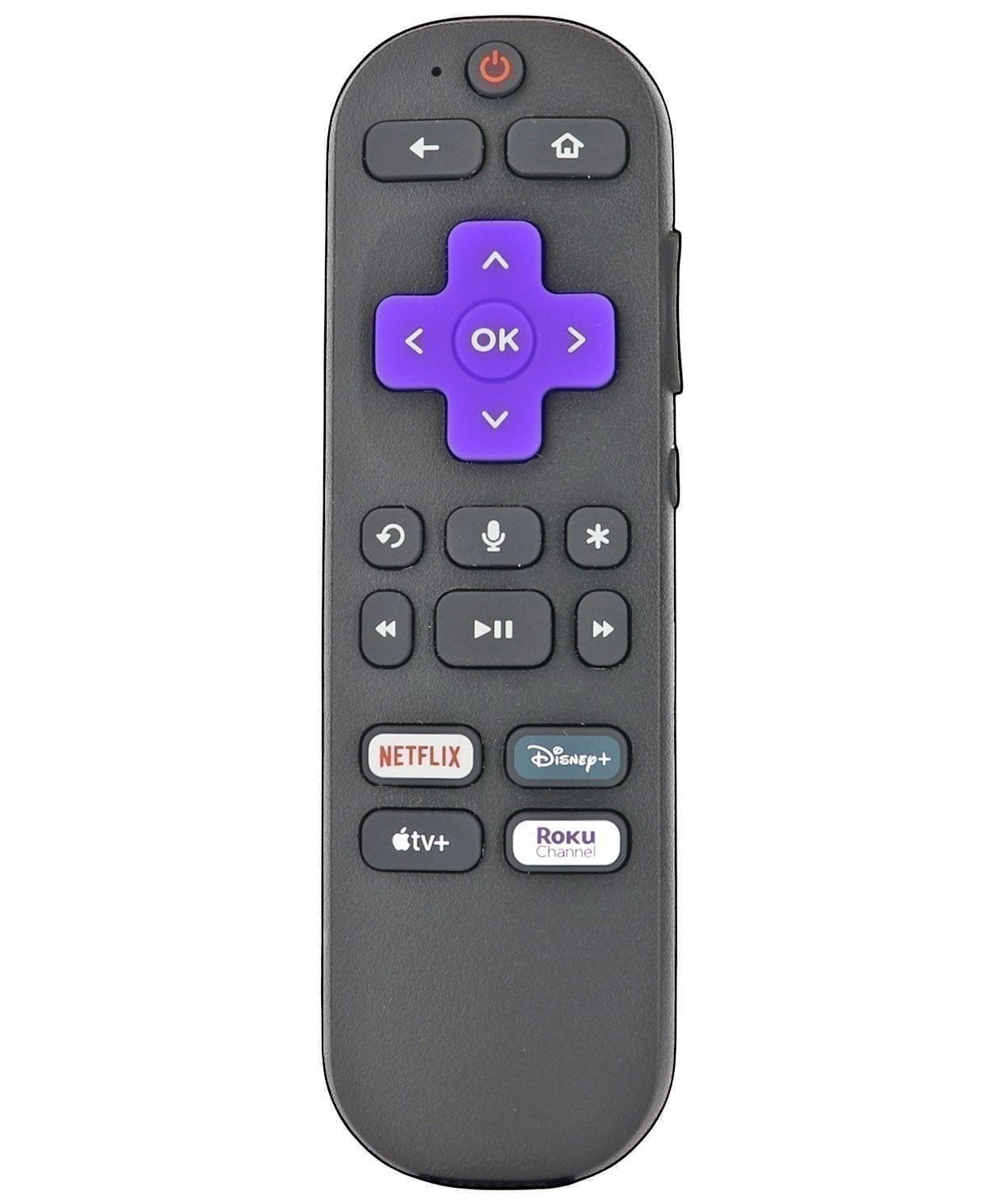 Substitute for Roku RC-GR3 ROKU Stick Streaming Remote Control [RCGZ1, NO HEADPHONE JACK]