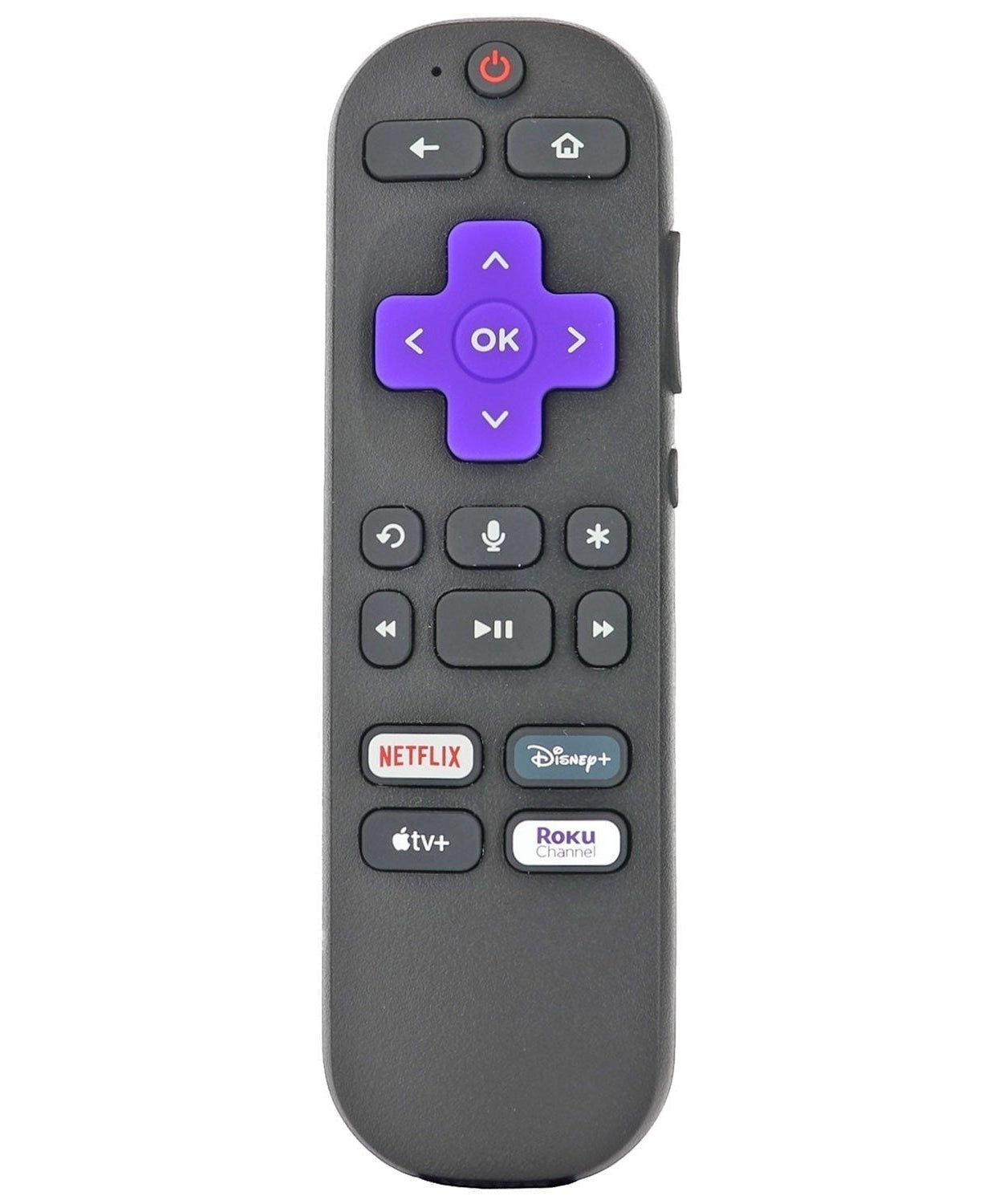 Substitute for TCL BRC64 Roku TV Remote Control 06-RFZNWF-BRC64 [RCGZ1, NO HEADPHONE JACK]