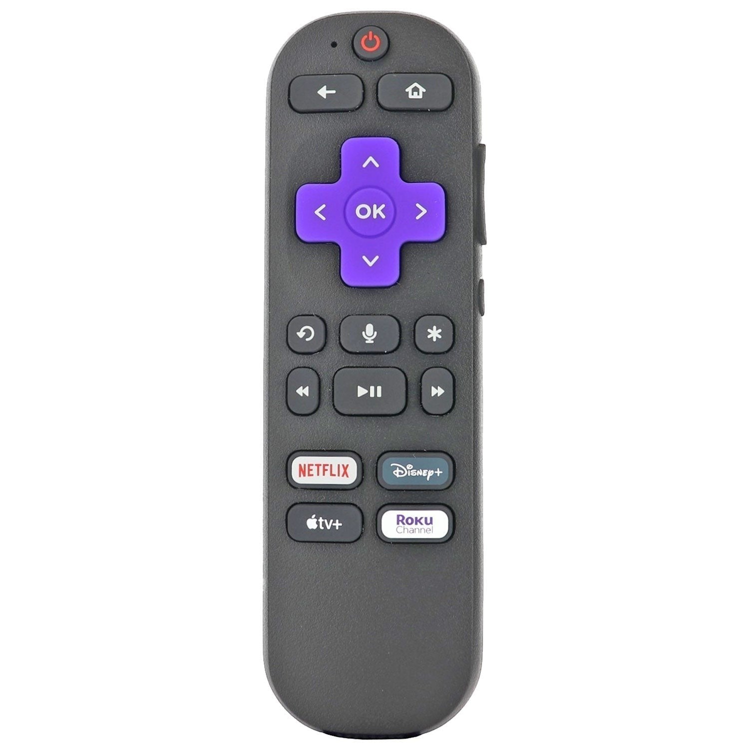 Substitute for TCL BRC64 Roku TV Remote Control 06-RFZNWF-BRC64 [RCGZ1, NO HEADPHONE JACK]