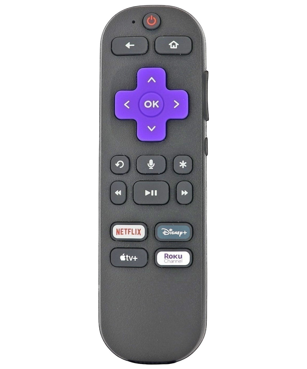 Substitute for Roku 3 Gaming Streaming Remote Control with Shortcut Keys ROKU3RF [RCGZ1, NO GAME KEYS / HEADPHONE JACK]