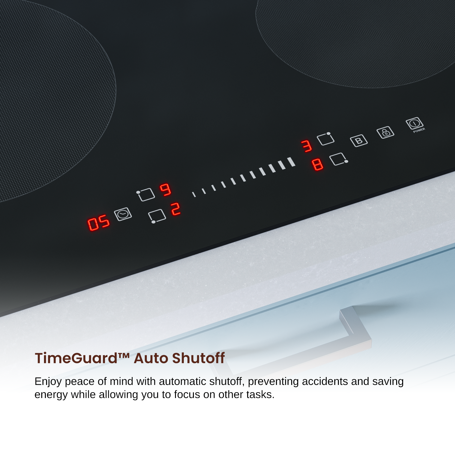 Rangaire 24" Induction Cooktop 4 Burners RCI241S