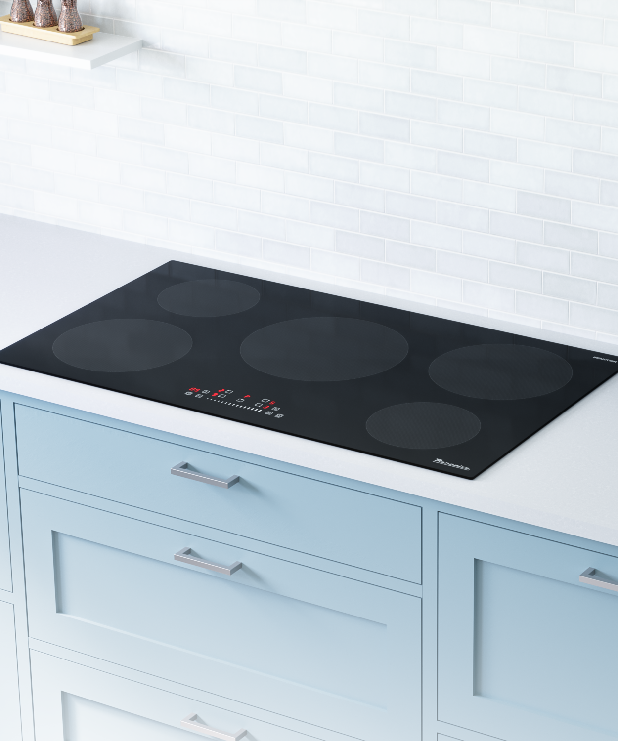 Rangaire 36" Induktionskochfeld 5 Kochzonen RCI361S